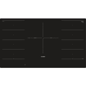 Bosch PXV901DV1E, Serie 8, Induktionskochfeld, 90 cm, Schwarz, flächenbündig (integriert)