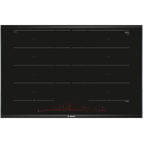 Bosch pxy875dw4e, Series 8, Induction cooktop, 80 cm, With frame surface-mounted