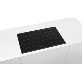 Bosch PXY875DW4E, Serie 8, Induktionskochfeld, 80 cm, Schwarz, Mit Rahmen aufliegend