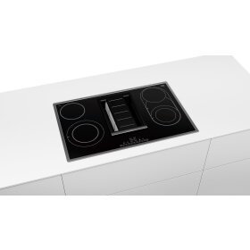 Bosch PKM845F11E, Series 6, Cooktop with extractor hood...