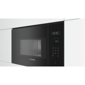 Bosch BFL524MB0, Series 6, built-in microwave, black