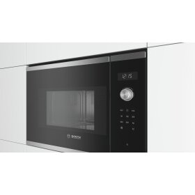 Bosch BFL524MS0, Serie 6, Einbau-Mikrowelle, Edelstahl