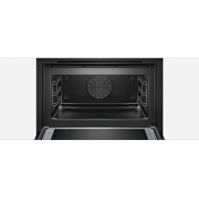 Bosch cmg633bb1, Series 8, Built-in compact oven with microwave function, 60 x 45 cm, Black