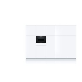 Bosch CMG633BB1, Serie 8, Einbau-Kompaktbackofen mit Mikrowellenfunktion, 60 x 45 cm, Schwarz