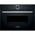 Bosch CMG633BB1, Serie 8, Einbau-Kompaktbackofen mit Mikrowellenfunktion, 60 x 45 cm, Schwarz