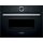 Bosch cmg633bb1, Series 8, Built-in compact oven with microwave function, 60 x 45 cm, Black