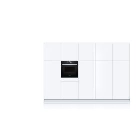 Bosch hmg6764b1, series 8, built-in oven with microwave function, 60 x 60 cm, black
