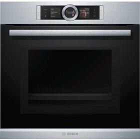 Bosch hmg6764s1, series 8, built-in oven with microwave function, 60 x 60 cm, stainless steel