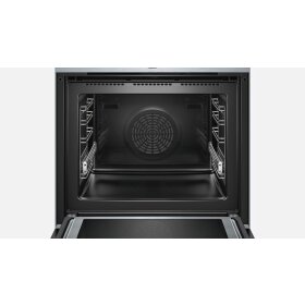 Bosch hmg6764s1, series 8, built-in oven with microwave...