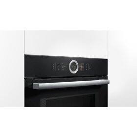 Bosch hng6764b6, series 8, built-in oven with microwave...