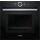 Bosch hng6764b6, series 8, built-in oven with microwave and steam function, 60 x 60 cm, black