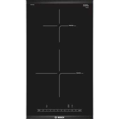 Bosch PIB375FB1E, Serie 6, Domino-Kochfeld, Induktion, 30 cm, Schwarz, Mit Rahmen aufliegend