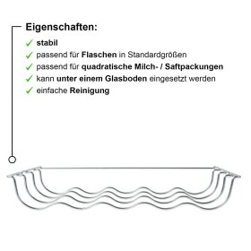 Bosch KSZ10030, Flaschenablage, 6.9 x 45.8 cm