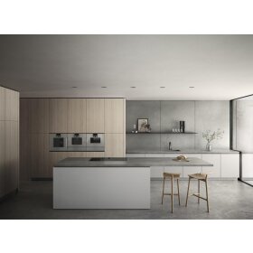 Gaggenau bsp250111, series 200, built-in compact steam oven, 60 x 45 cm, door hinge: right, metallic