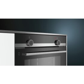 Siemens HB510ABR1, iQ100, Einbau-Backofen, 60 x 60 cm,...