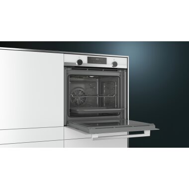 Siemens hb517abw0, iQ500, built-in oven, 60 x 60 cm, white