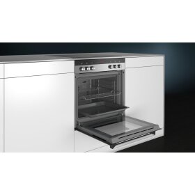 Siemens HE113FBS2, iQ100, Einbau-Herd, 60 x 60 cm, Edelstahl