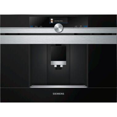 Stainless Steel Siemens CT636LES6 iQ700 WiFi Connected Built in Bean to Cup Coffee Machine 