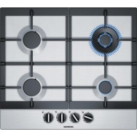 Siemens ec6a5hb90d, iQ500, gas cooktop, 60 cm, stainless steel