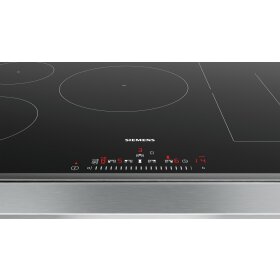 Siemens ED845FWB5E, iQ500, Induktionskochfeld, 80 cm, Schwarz, Mit Rahmen aufliegend