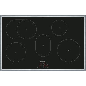 Siemens EH845BFB1E, iQ300, Induktionskochfeld, 80 cm, Schwarz, Mit Rahmen aufliegend