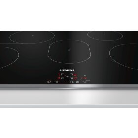 Siemens EH845BFB1E, iQ300, Induktionskochfeld, 80 cm, Schwarz, Mit Rahmen aufliegend