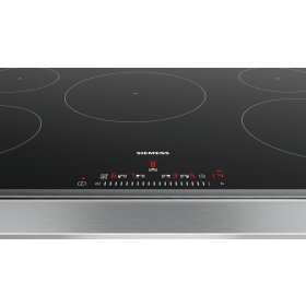 Siemens EH845FVB1E, iQ100, Induktionskochfeld, 80 cm, Schwarz, Mit Rahmen aufliegend