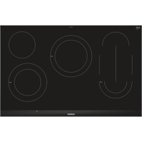 Siemens et875lmp1d, iQ500, Electric cooktop, 80 cm, Surface-mounted with frame