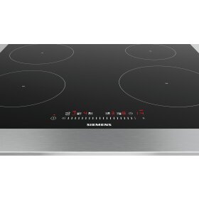 Siemens EU601FEB2E, iQ100, Induktionskochfeld, 60 cm, Schwarz, flächenbündig (integriert)