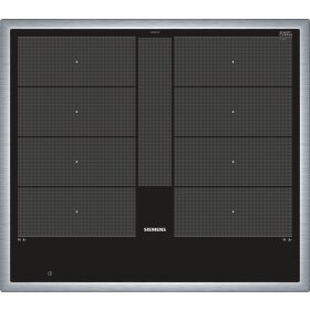 Siemens EX645LYC1E, iQ700, Induktionskochfeld, 60 cm, Schwarz, Mit Rahmen aufliegend