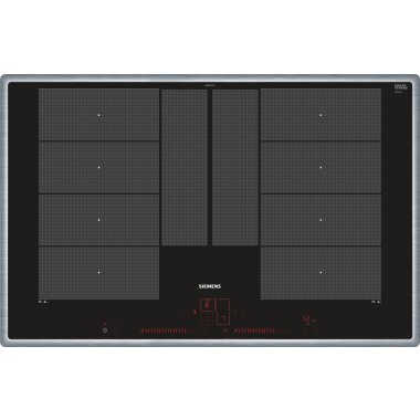 Siemens ex845lyc1e, iQ700, Induction cooktop, 80 cm, Surface-mounted with frame