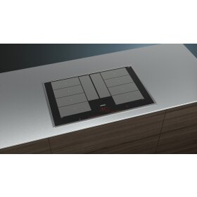 Siemens ex845lyc1e, iQ700, Induction cooktop, 80 cm, Surface-mounted with frame
