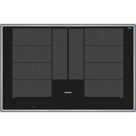 Siemens EX845LYC1E, iQ700, Induktionskochfeld, 80 cm, Schwarz, Mit Rahmen aufliegend