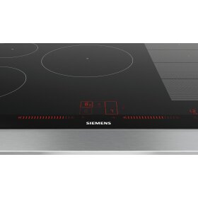 Siemens EX875LVC1E, iQ700, Induktionskochfeld, 80 cm, Mit Rahmen aufliegend