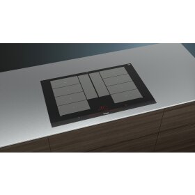 Siemens ex875lyc1e, iQ700, Induction cooktop, 80 cm, Surface-mounted with frame