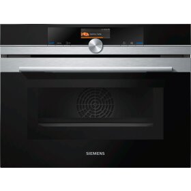 Siemens cm676g0s1, iQ700, built-in compact oven with...