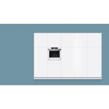 Siemens hm676g0w1, iQ700, built-in oven with microwave function, 60 x 60 cm, White