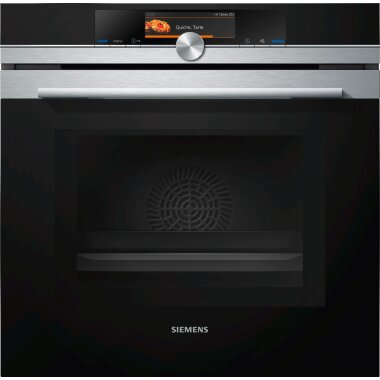 Siemens HM678G4S1, iQ700, Einbau-Backofen mit Mikrowellenfunktion, 60 x 60 cm, Edelstahl