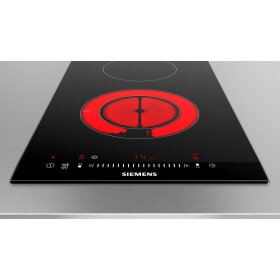 Siemens ET375FFP1E, iQ300, Domino-Kochfeld, Elektro, 30 cm, Mit Rahmen aufliegend