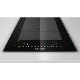 Siemens EX375FXB1E, iQ700, Domino-Kochfeld, Flex-Induktion, 30 cm, Mit Rahmen aufliegend