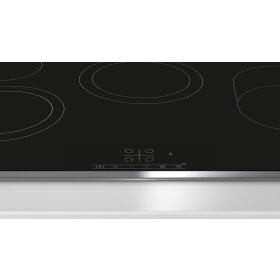Bosch PKH845BB1D, Serie 4, Elektro-Kochfeld, 80 cm, Schwarz, Mit Rahmen aufliegend