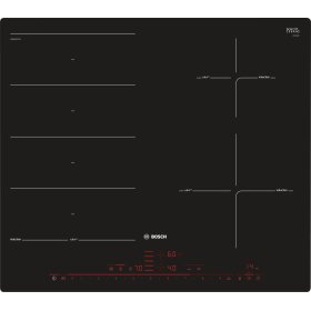 Bosch pxe601dc1e, series | 8, induction hob, 60 cm, Black