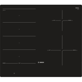 Bosch pxe601dc1e, series | 8, induction hob, 60 cm, Black