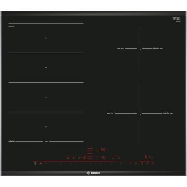 Bosch pxe675dc1e, series | 8, induction hob, 60 cm, Black