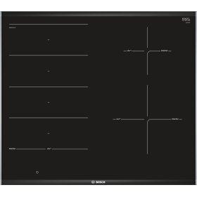 Bosch pxe675dc1e, series | 8, induction hob, 60 cm, Black