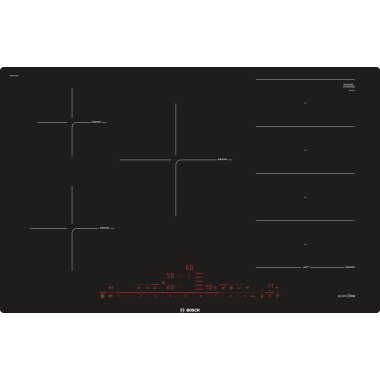 Bosch PXV821DV5E, Series 8, induction hob, 80 cm, black,...
