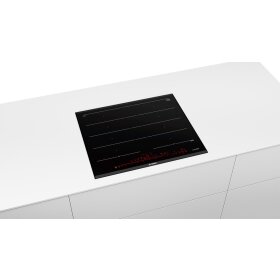 Bosch PXY695DX6E, Serie 8, Induktionskochfeld, 60 cm, Schwarz, Mit Rahmen aufliegend