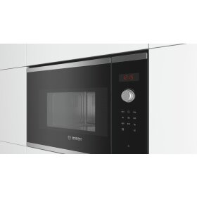 Bosch bfl523ms0, series 4, built-in microwave oven