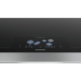 Siemens EZ877KZY1E, iQ700, Vollflächen-Induktionskochfeld, 80 cm, Schwarz, Mit Rahmen aufliegend