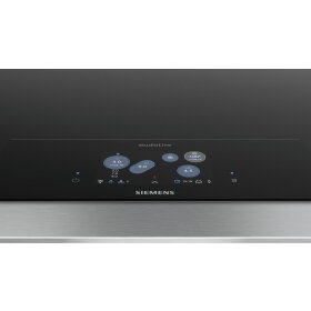 Siemens EZ977KZY1E, iQ700, Vollflächen-Induktionskochfeld, 90 cm, Schwarz, Mit Rahmen aufliegend